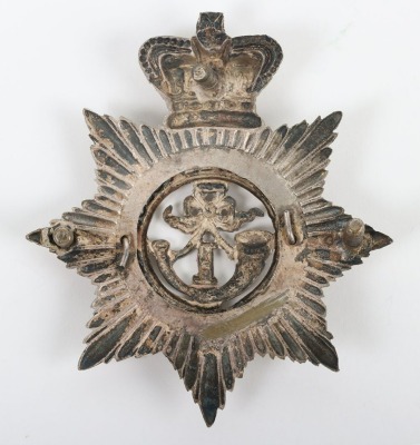 The 1st Northants Rifle Volunteers Victorian Shako Plate. - 2