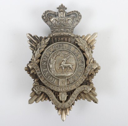 1st Volunteer Battalion The Royal Berkshire Regiment Pouch Badge.