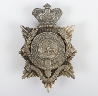 1st Volunteer Battalion The Royal Berkshire Regiment Pouch Badge.