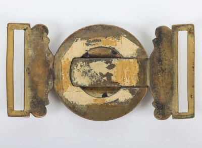 The South Wales Borderers Victorian Officer's Waist Belt Clasp. - 3
