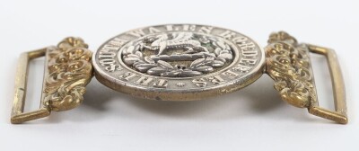 The South Wales Borderers Victorian Officer's Waist Belt Clasp. - 4