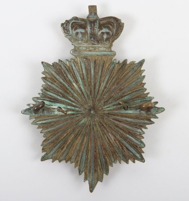 The 19th (Lambeth) Surrey Rifle Volunteers Victorian Shako Plate. - 2