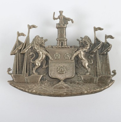 2nd Battalion (Southampton) Hampshire Rifle Volunteer Corps Forage Cap Badge.