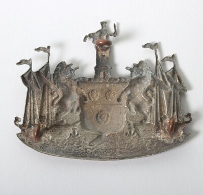 2nd Battalion (Southampton) Hampshire Rifle Volunteer Corps Forage Cap Badge. - 2
