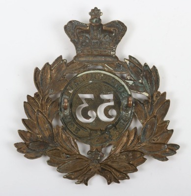 53rd (Shropshire) Regiment of Foot Victorian Shako Plate. - 2
