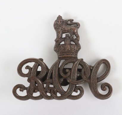 Royal Army Pay Corps King's Crown Officer's Service Dress Cap Badge.