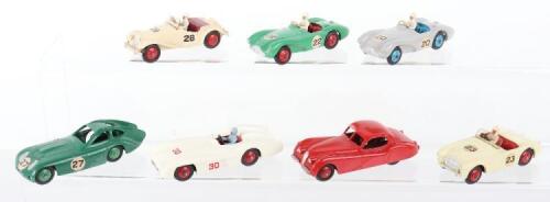 Seven Unboxed Dinky Toys Cars
