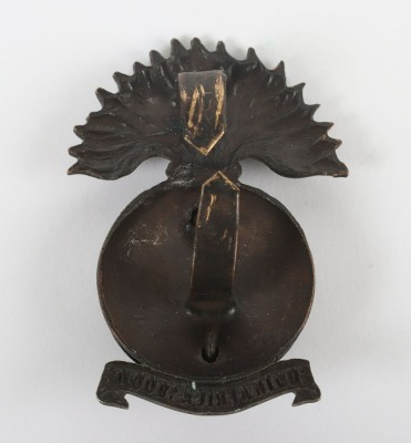 4th,5th,6th Territorial Battalions of the Northumberland Fusiliers Officer's Service Dress Cap Badge. - 2