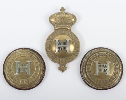 18th Hussars Regimental Horse Furniture circa 1902 examples.