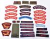 Grouping of Cloth Shoulder Titles