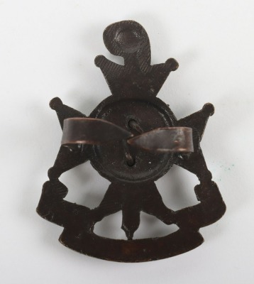 5th (Cinque Ports) Territorial Battalion The Royal Sussex Regiment Officer's Service Dress Cap Badge. - 2