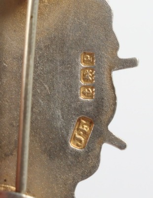 18th,19th,20th & 21st University & Public Schools Service Battalions Pin backed Badge. - 4