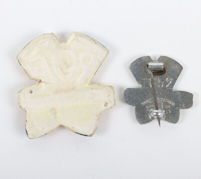 WW2 Royal Ordnance Factory & Elstow Ordnance Factory Front Line Badges. - 2