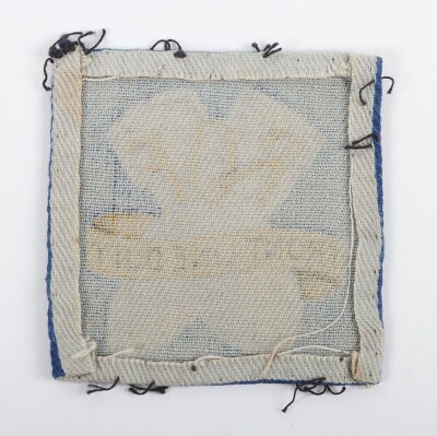 WW2 Royal Ordnance Factory Front Line Duty Printed Cloth Overall Badge. - 2