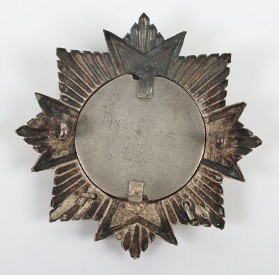 Bedfordshire Regiment Volunteer Battalion Officer's Forage Cap Badge. - 2