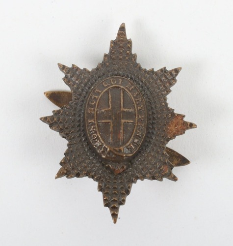 Coldstream Guards Officers Cap Badge
