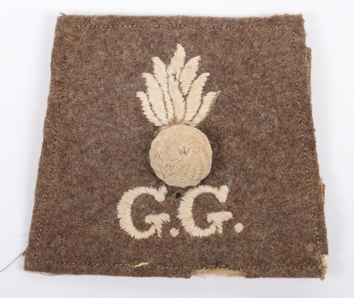 WW1 Grenadier Guards Slip-on Shoulder Title