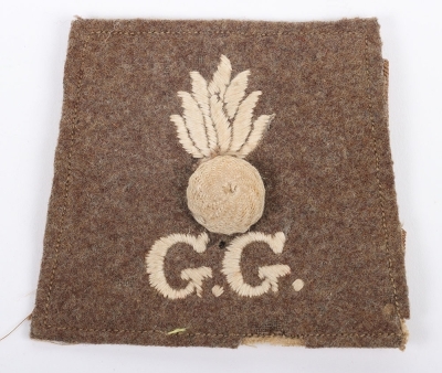 WW1 Grenadier Guards Slip-on Shoulder Title