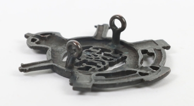 Scarce Guards Machine Gun Regiment Officers Cap Badge - 3