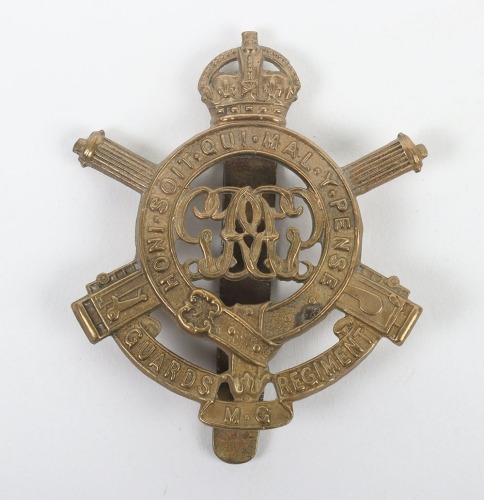 Guards Machine Gun Regiment Other Ranks Cap Badge