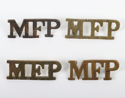 Military Foot Police Shoulder Titles