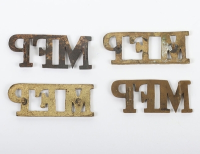 Military Foot Police Shoulder Titles - 2