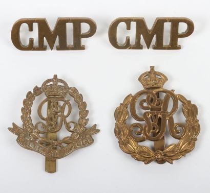 George V Military Provost Staff Cap Badge