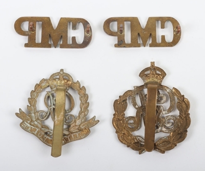George V Military Provost Staff Cap Badge - 2