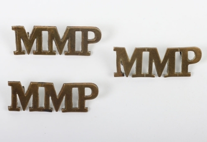 Military Mounted Police Shoulder Titles