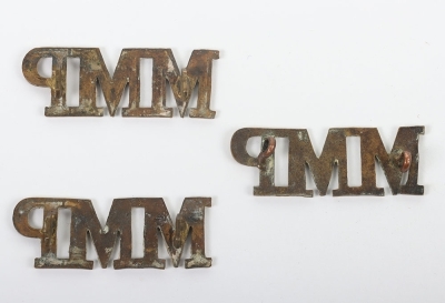 Military Mounted Police Shoulder Titles - 2