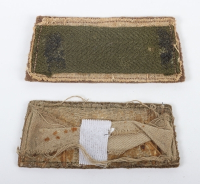 2x WW1 Royal Horse Artillery Cloth Shoulder Titles - 2