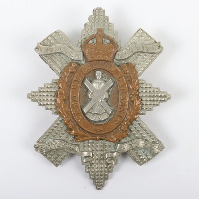 WW1 Highland Cyclist Battalion Territorial Force NCO&rsquo;s Badge