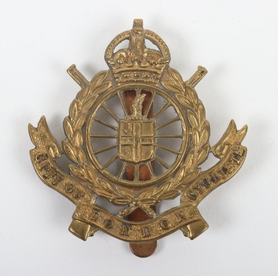 1st / 1st City of London Cyclists Cap Badge