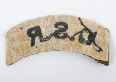 WW1 15th (Civil Service Rifles) County of London Regiment Cloth Shoulder Title - 2