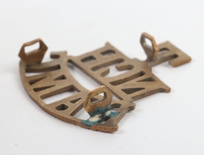 Rare WW1 Territorial Shoulder Title of the Northumbrian Clearing Hospital Royal Army Medical Corps - 3
