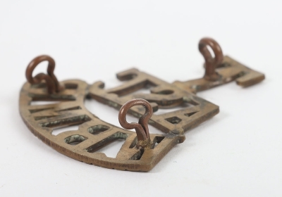 Rare Welsh Borders Mounted Brigade Army Service Corps Territorial Shoulder Title - 3