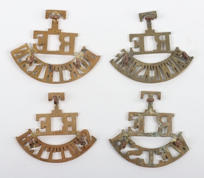 4x Royal Engineers Territorial Shoulder Titles - 2
