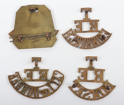 4x Royal Engineers Territorial Shoulder Titles - 2