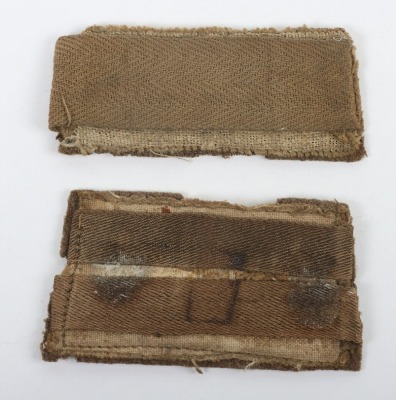 2x WW1 Essex Regiment Slip-on Shoulder Titles - 2