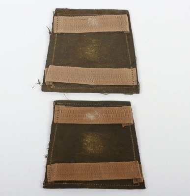 WW1 Northumberland Fusiliers Slip-on Shoulder Titles - 2