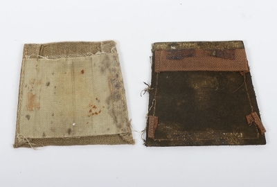 2x Variations of Royal Warwickshire Regiment WW1 Slip-on Shoulder Titles - 2