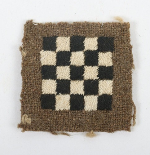 WW1 British 34th Division Cloth Formation Sign