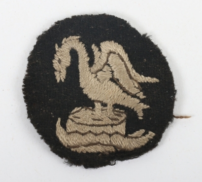 WW1 British 30th Division Cloth Formation Sign