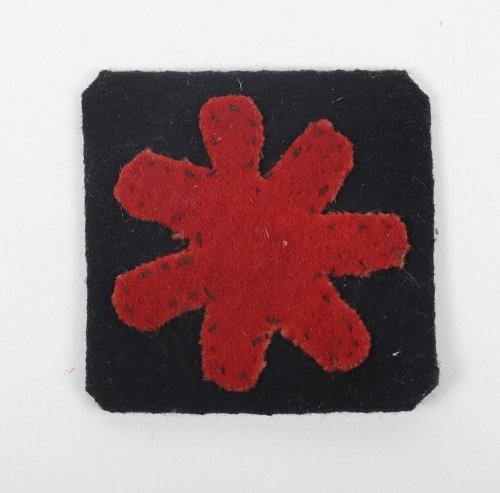 WW1 British 35th Division Cloth Formation Sign