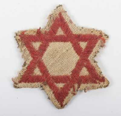 Scarce WW1 39th Battalion (Jewish Legion) Royal Fusiliers Cloth Formation Sign - 2