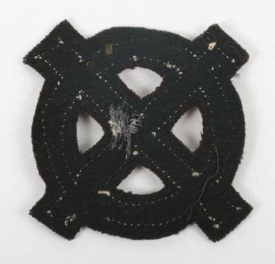 WW1 British 3rd Division Cloth Formation Sign - 2