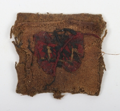 WW1 British 19th Western Division Cloth Formation Sign, - 2