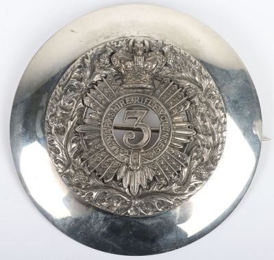 Scottish 3rd Lanarkshire Rifle Volunteers Pipers Plaid Brooch