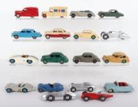 Eighteen Unboxed Dinky Toys