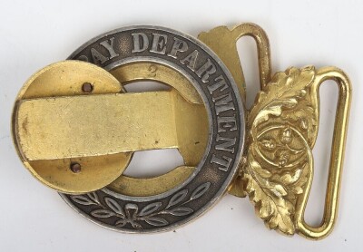 Victorian Army Pay Department Officers Waist Belt Clasp - 3
